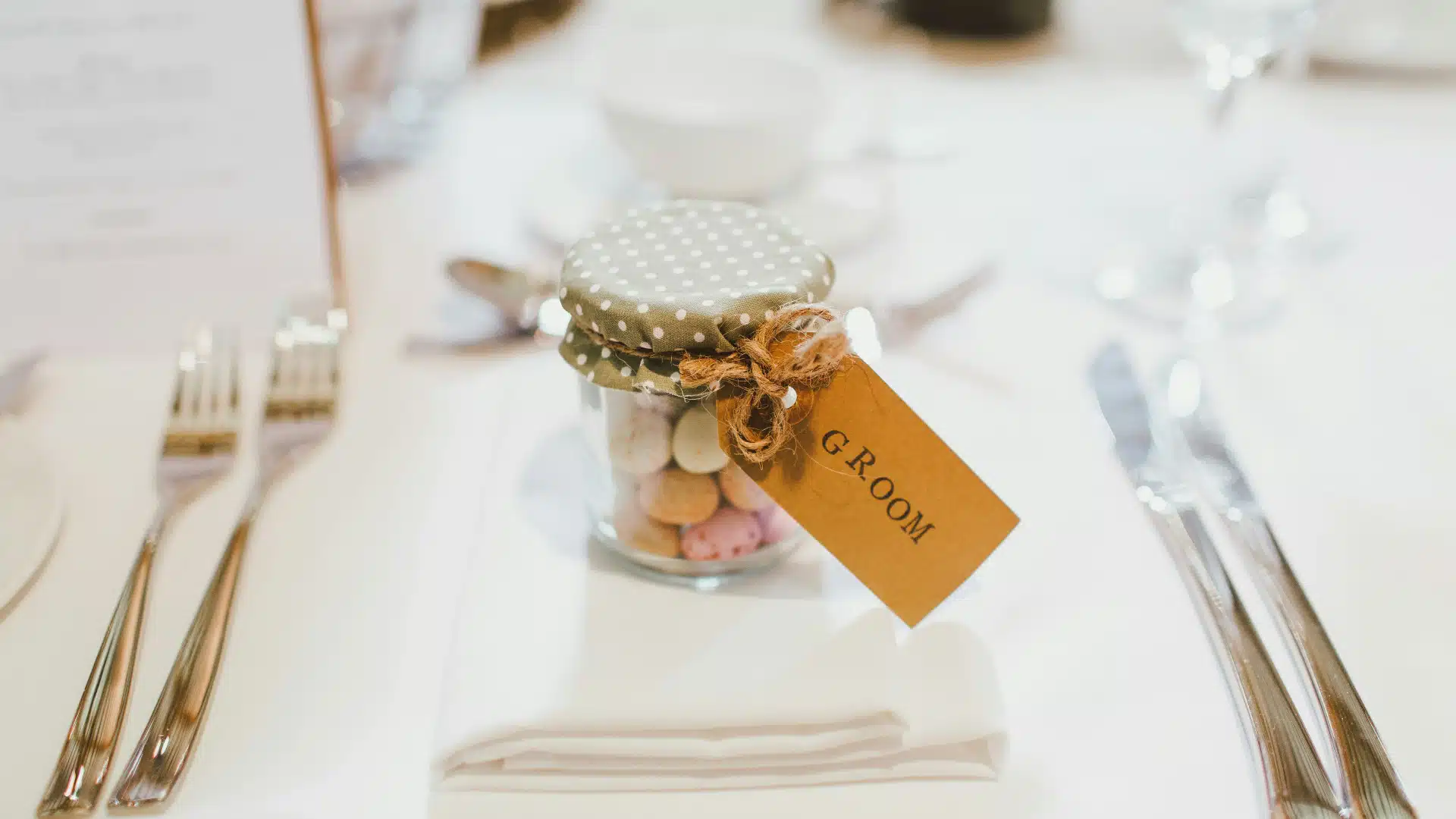 Des idées originales de cadeaux pour remercier vos invités de mariage