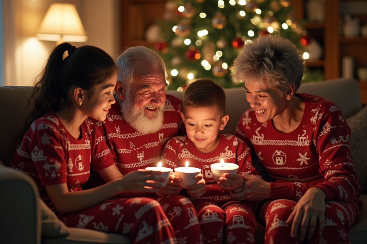 famille noël