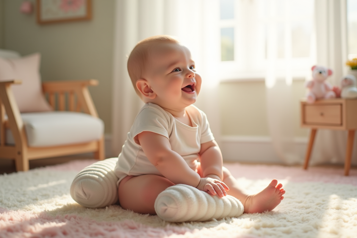 bébé assis